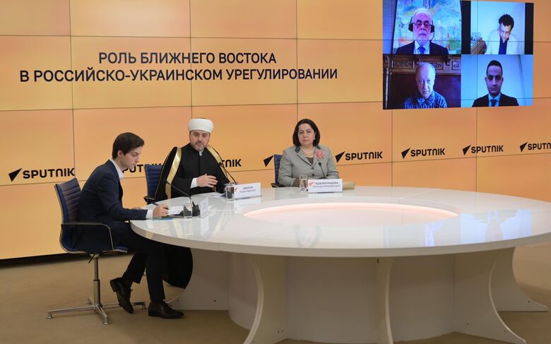 “Россия сегодня” провела дискуссию о роли Ближнего Востока в российско-украинском урегулировании - «Россия сегодня», 780, 06.03.2025
