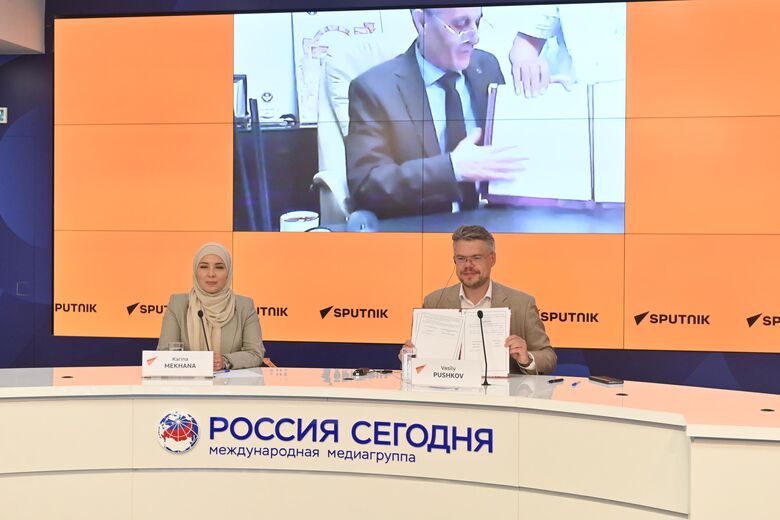 Sputnik и Ливийское информационное агентство подписали меморандум о взаимопонимании Sputnik и Ливийское информационное агентство подписали меморандум о взаимопонимании - «Россия сегодня», 780, 05.08.2025