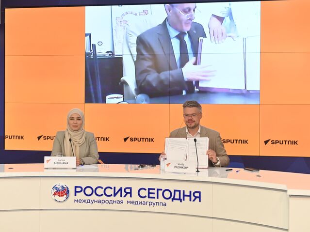 Sputnik и Ливийское информационное агентство подписали меморандум о взаимопонимании  - «Россия сегодня», 640, 05.08.2025