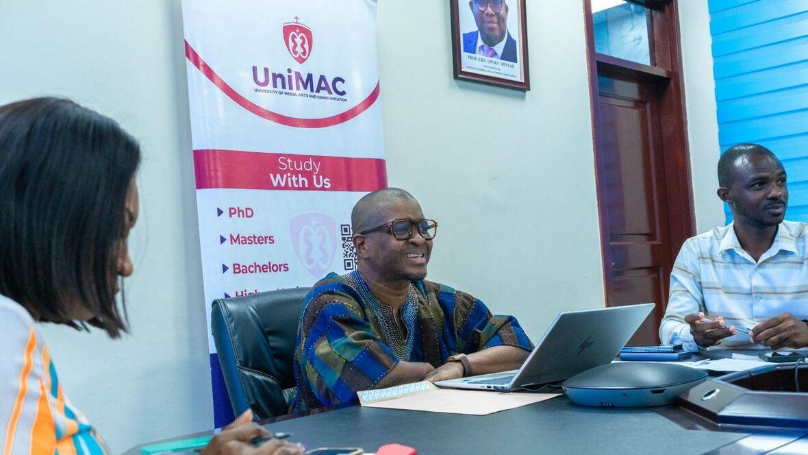 Проректор Университета медиа, искусств и коммуникаций Ганы (UniMAC).  Эрик Опоку Менса - «Россия сегодня», 1180, 16.02.2026